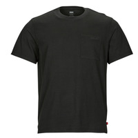 Textiel Heren T-shirts korte mouwen Levi's SS POCKET TEE RLX Zwart