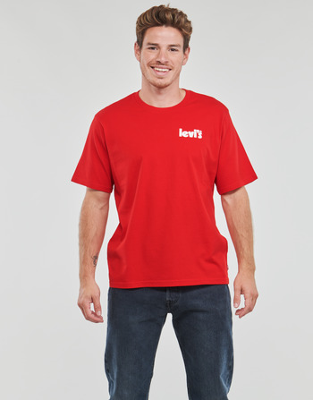 Levi's SS RELAXED FIT TEE Rood