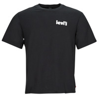 Textiel Heren T-shirts korte mouwen Levi's SS RELAXED FIT TEE Poster / Caviaar