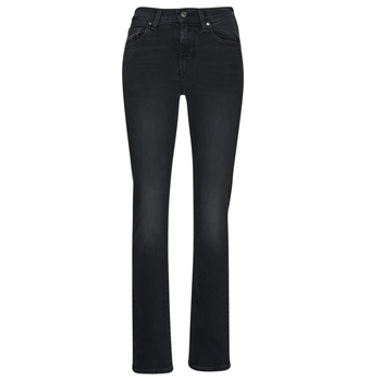 Textiel Dames Straight jeans Levi's 724 HIGH RISE STRAIGHT Grijs