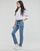 Textiel Dames Boyfriend jeans Levi's 501® CROP Blauw