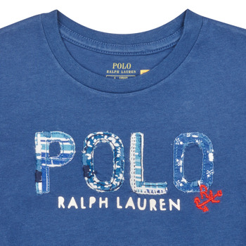 Polo Ralph Lauren SS POLO TEE-KNIT SHIRTS-T-SHIRT Blauw