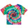 Textiel Meisjes T-shirts korte mouwen Polo Ralph Lauren CROP TEE-KNIT SHIRTS-T-SHIRT Multicolour
