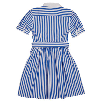 Polo Ralph Lauren MAGALIE DRS-DRESSES-DAY DRESS Blauw / Wit