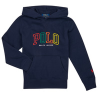 Textiel Jongens Sweaters / Sweatshirts Polo Ralph Lauren LSPOHOODM1-KNIT SHIRTS-SWEATSHIRT Marine