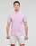Textiel Heren Overhemden korte mouwen Polo Ralph Lauren CHEMISE COUPE DROITE EN SEERSUCKER Roze / Wit