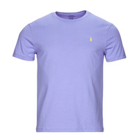 Textiel Heren T-shirts korte mouwen Polo Ralph Lauren T-SHIRT AJUSTE EN COTON Blauw / Mauve / Lafayette / Blauw
