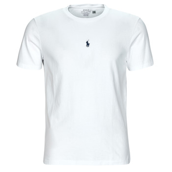 Textiel Heren T-shirts korte mouwen Polo Ralph Lauren SSCNCMSLM1-SHORT SLEEVE-T-SHIRT Wit