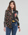 Textiel Dames Overhemden Desigual CAM_SINGAPUR Zwart / Multicolour