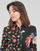 Textiel Dames Overhemden Desigual CAM_SINGAPUR Zwart / Multicolour