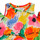 Textiel Meisjes Korte jurken Desigual VEST_CAMPO Wit / Multicolour