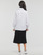 Textiel Dames Overhemden Karl Lagerfeld BIB SHIRT W/ MONOGRAM NECKTIE Wit