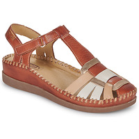 Schoenen Dames Sandalen / Open schoenen Pikolinos CADAQUES Brown / Roze