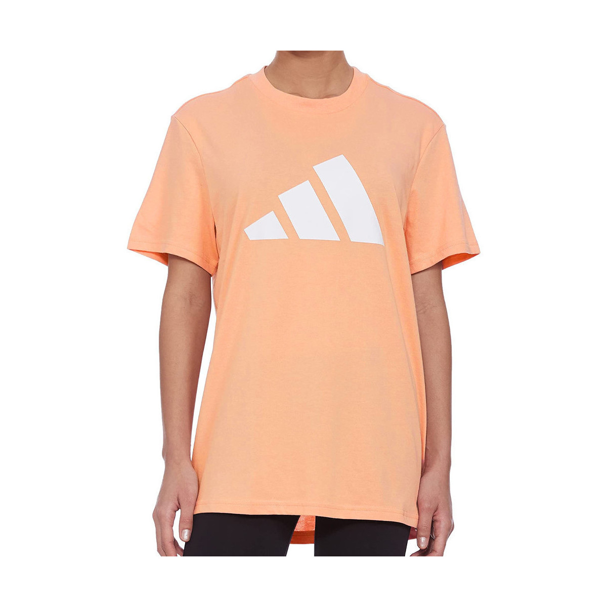 Textiel Dames T-shirts & Polo’s adidas Originals  Orange