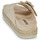 Schoenen Dames Leren slippers Refresh 170765 Beige