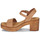 Schoenen Dames Sandalen / Open schoenen Ulanka MCTIDA Cognac