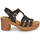 Schoenen Dames Sandalen / Open schoenen Ulanka TESITA Zwart