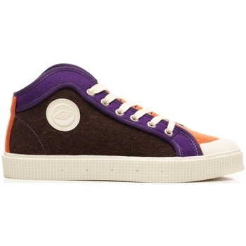 Schoenen Dames Sneakers Sanjo K100 Burel - Brown Tricolor Multicolour
