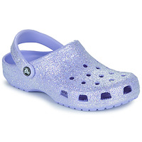 Schoenen Dames Klompen Crocs Classic Glitter Clog Violet