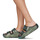 Schoenen Dames Leren slippers Crocs Classic Cozzzy Glitter Sandal Zwart / Glitter