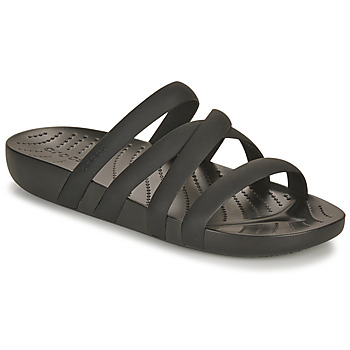 Schoenen Dames Sandalen / Open schoenen Crocs Crocs Splash Strappy Zwart