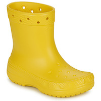 Schoenen Dames Laarzen Crocs Classic Rain Boot Geel