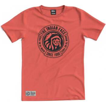 Textiel T-shirts korte mouwen The Indian Face Soul Rood