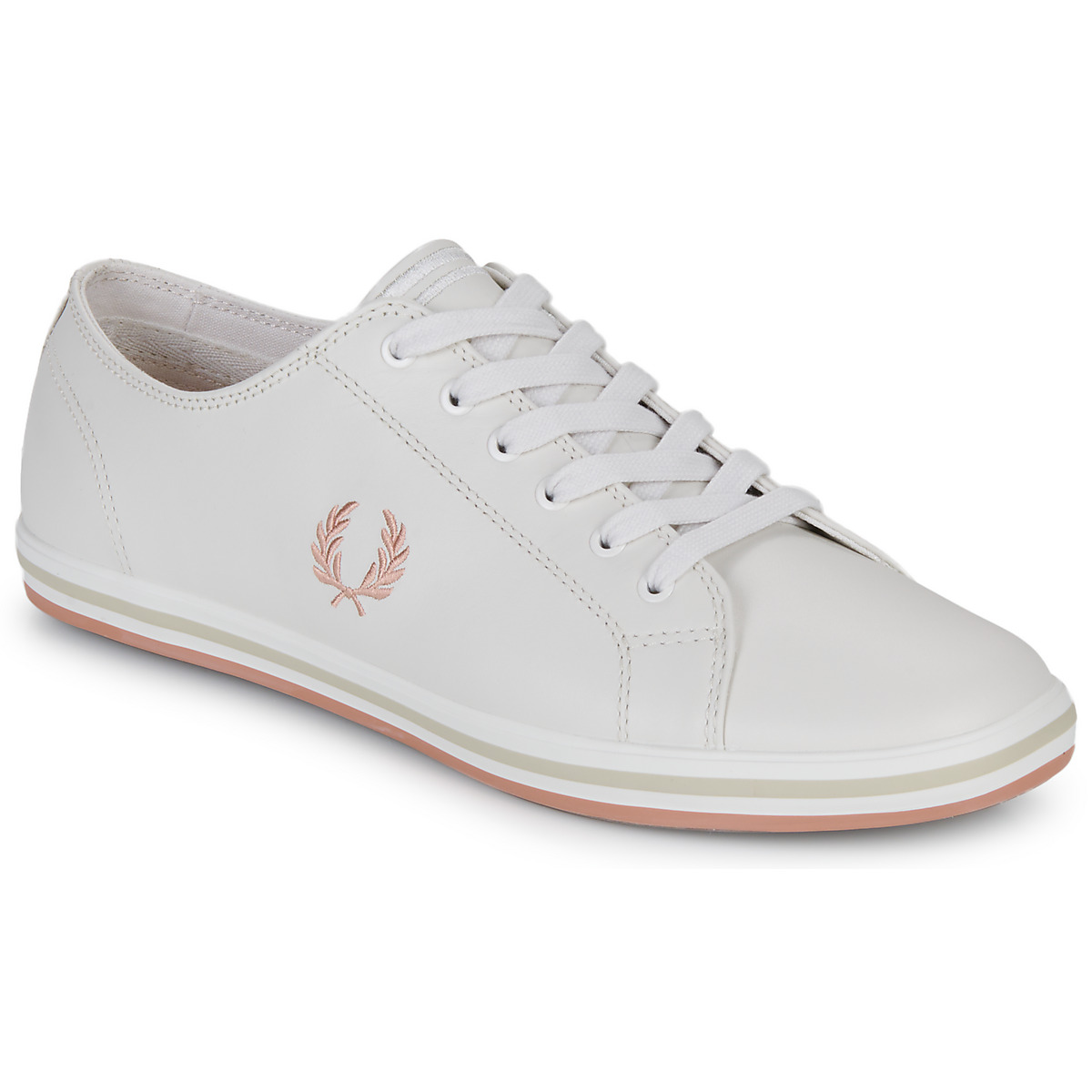 Schoenen Heren Lage sneakers Fred Perry KINGSTON LEATHER Porcelaine / Rouille