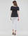 Textiel Dames T-shirts korte mouwen Esprit tshirt sl Zwart