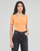 Textiel Dames T-shirts korte mouwen Esprit tee Orange