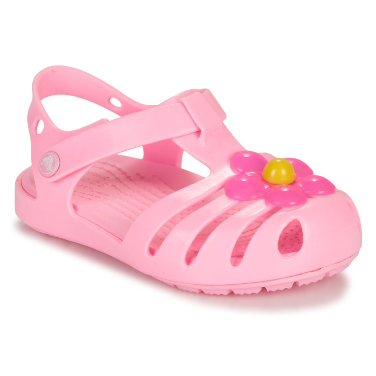 Schoenen Meisjes Sandalen / Open schoenen Crocs Isabella Charm Sandal T Roze