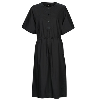 Textiel Dames Lange jurken G-Star Raw adjustable waist dress Zwart
