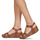 Schoenen Dames Sandalen / Open schoenen Plakton SO FINAL Cognac