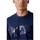 Textiel Heren T-shirts met lange mouwen Gas CAMISETA   HOMBRE A3783 Blauw