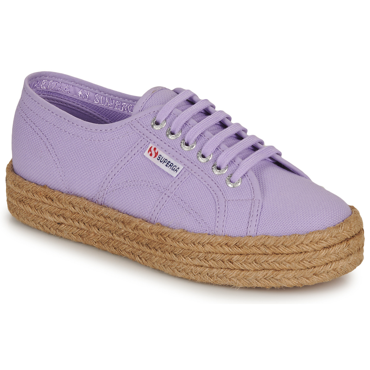 Schoenen Dames Lage sneakers Superga 2730 COTON Violet