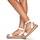 Schoenen Dames Sandalen / Open schoenen Tommy Hilfiger LOW WEDGE SANDAL Wit