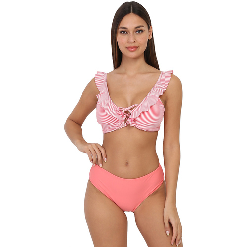 Textiel Dames Bikini's La Modeuse 56052_P116303 Roze