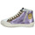 Schoenen Dames Hoge sneakers Meline NKC1151 Goud / Violet