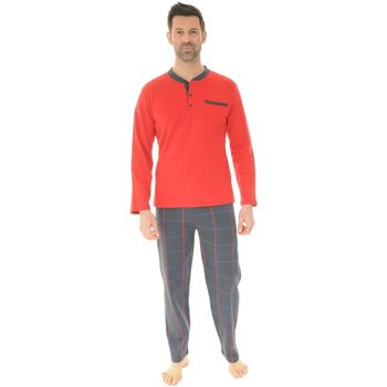 Textiel Heren Pyjama's / nachthemden Christian Cane SOREL Rood