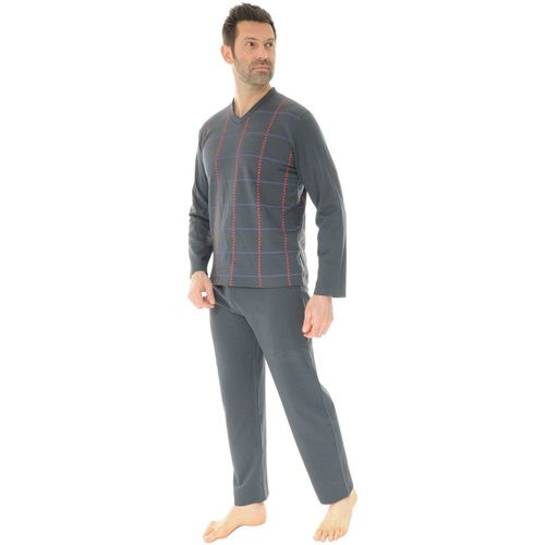 Textiel Heren Pyjama's / nachthemden Christian Cane SOREL Grijs