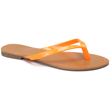 Schoenen Dames Slippers La Modeuse 61315_P139794 Orange