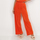 Textiel Dames Broeken / Pantalons La Modeuse 63233_P143744 Orange