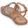 Schoenen Meisjes Sandalen / Open schoenen Gioseppo SUSSAT Cognac / Goud
