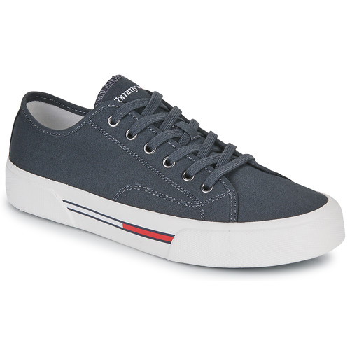 Schoenen Heren Lage sneakers Tommy Jeans TOMMY JEANS LACE UP CANVAS COLOR Marine