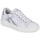 Schoenen Dames Lage sneakers NeroGiardini E306504D-707 Wit / Zilver / Roze