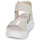 Schoenen Dames Sandalen / Open schoenen NeroGiardini E307841D-711 Wit / Beige