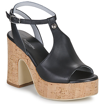Schoenen Dames Sandalen / Open schoenen NeroGiardini E307670D-100 Zwart