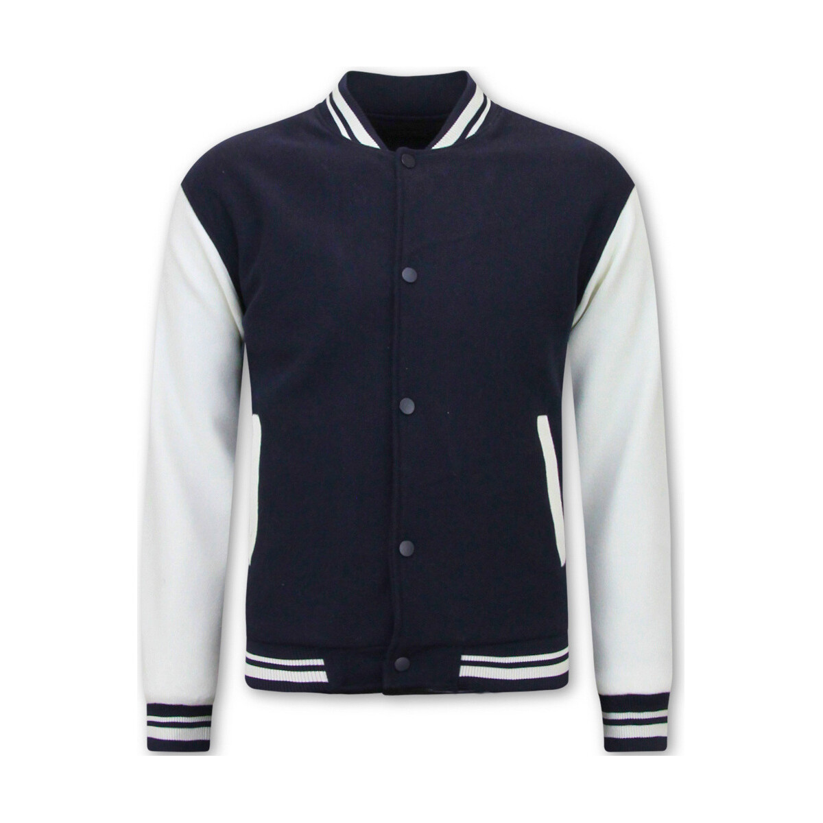 Textiel Heren Jasjes / Blazers Enos College Jacket Classic Blauw