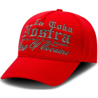 Accessoires Heren Pet Local Fanatic Baseball Cap King Of Cocaine Rood