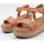 Schoenen Dames Sandalen / Open schoenen Sandra Fontan CUMBAL Brown